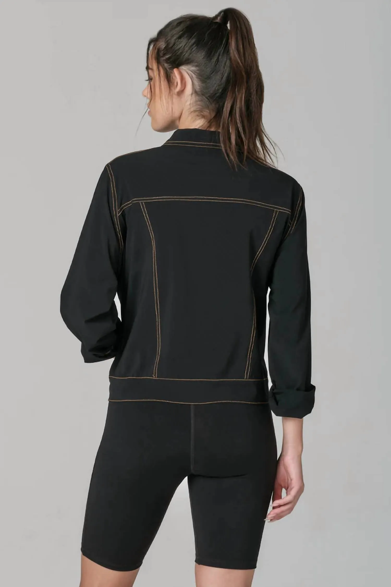 925Fit - Jean In A Bottle Button Down Jacket