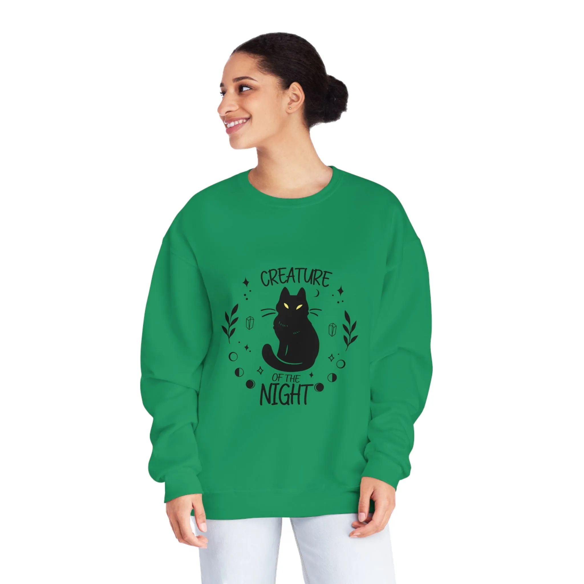 Creature Of The Night Crewneck Sweatshirt