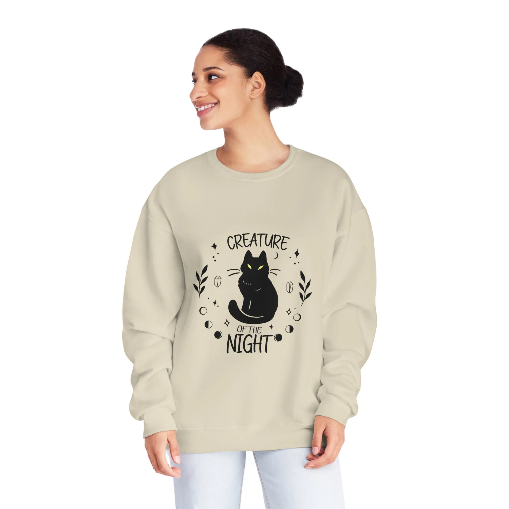 Creature Of The Night Crewneck Sweatshirt