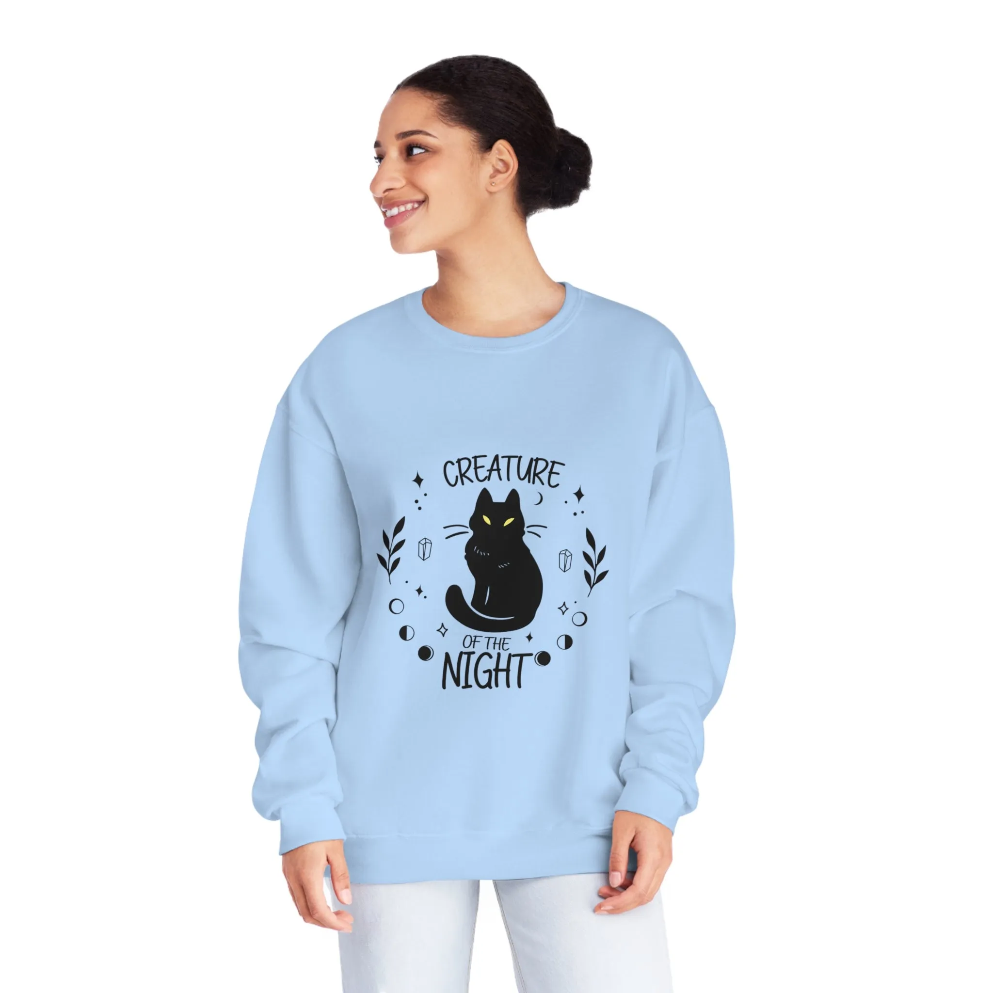 Creature Of The Night Crewneck Sweatshirt