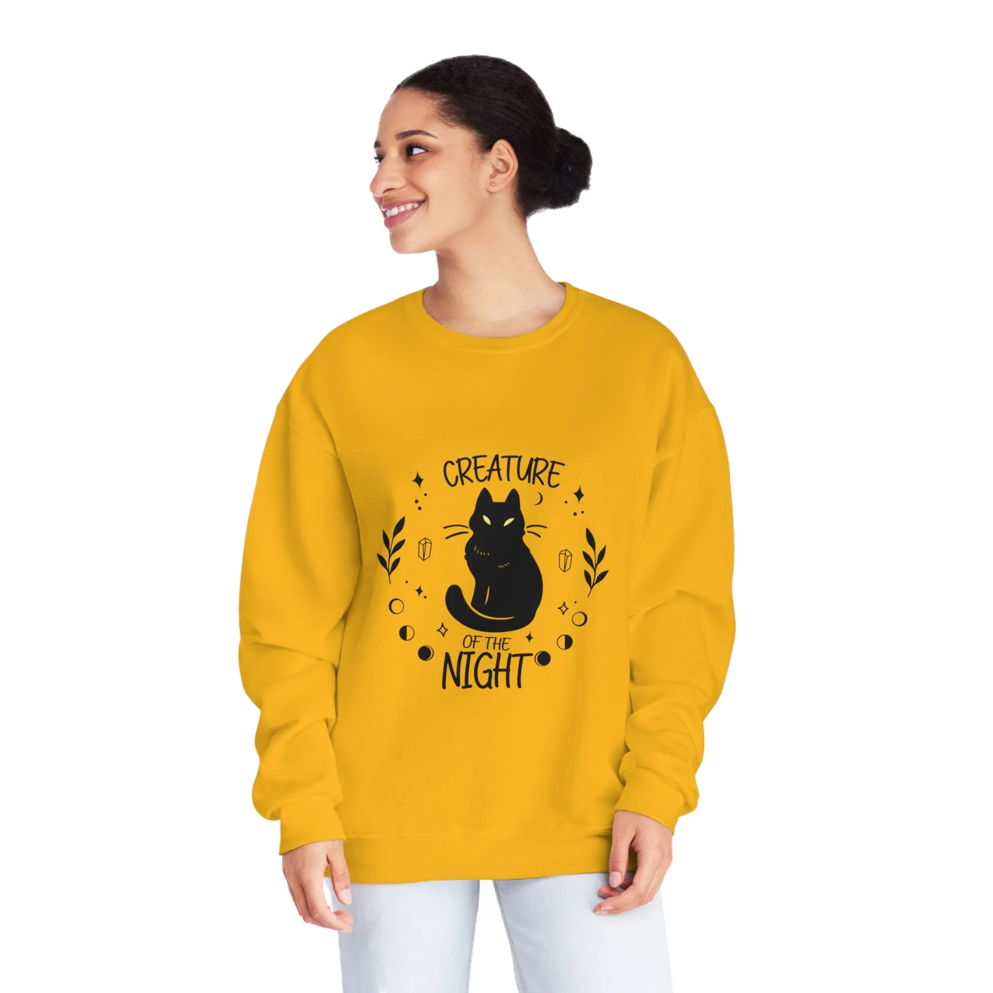 Creature Of The Night Crewneck Sweatshirt