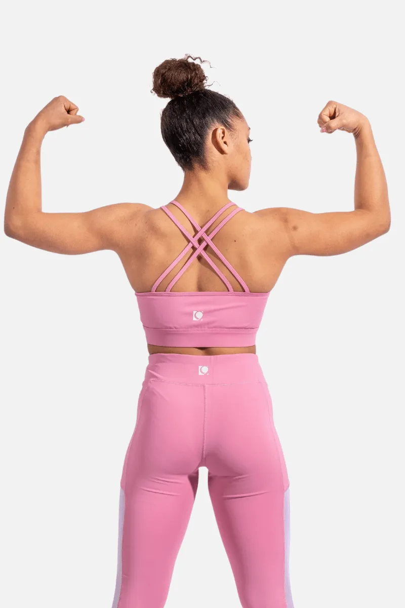 Energy Pink High Waist Leggings