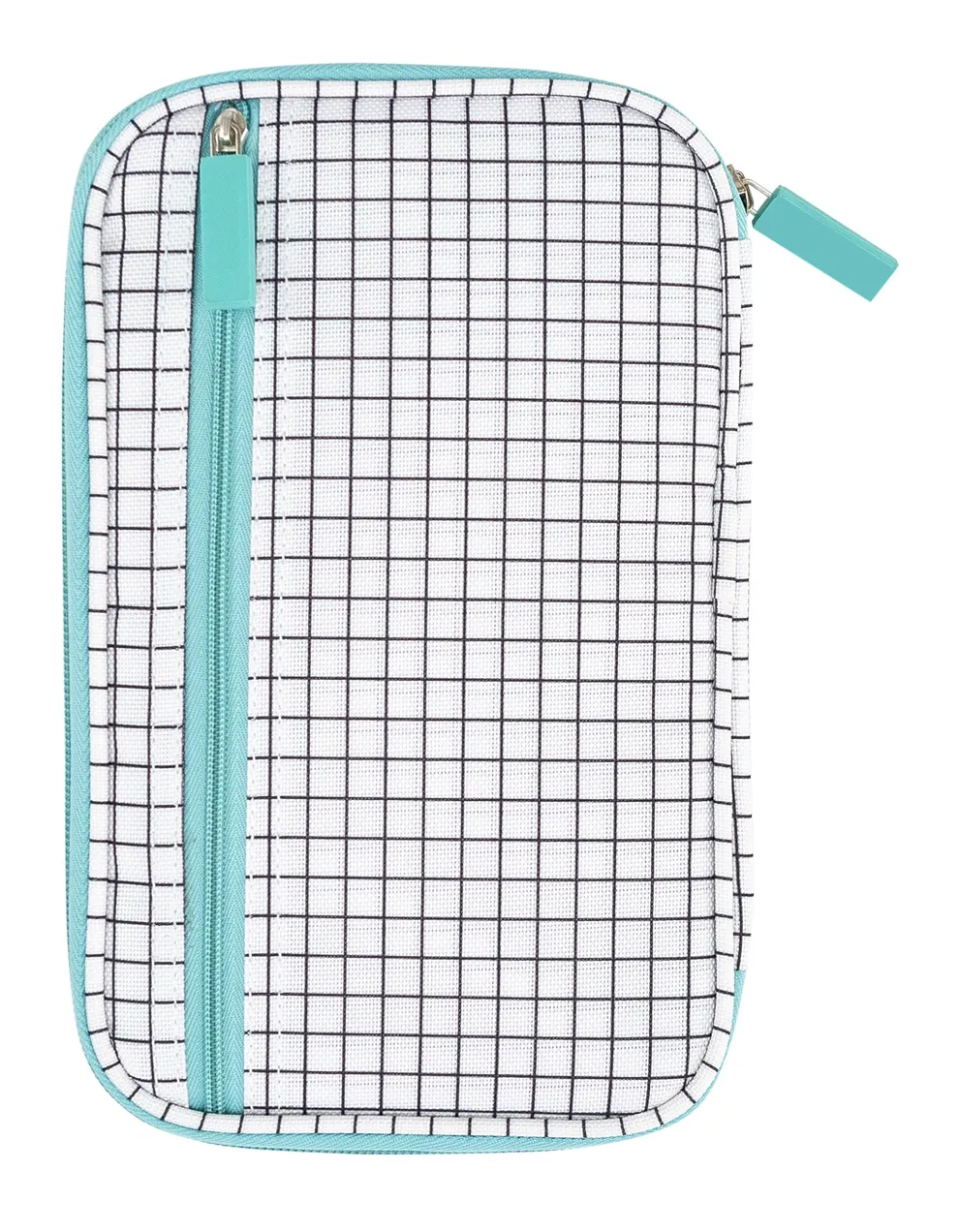 Grid/Rainbow Pencil Case