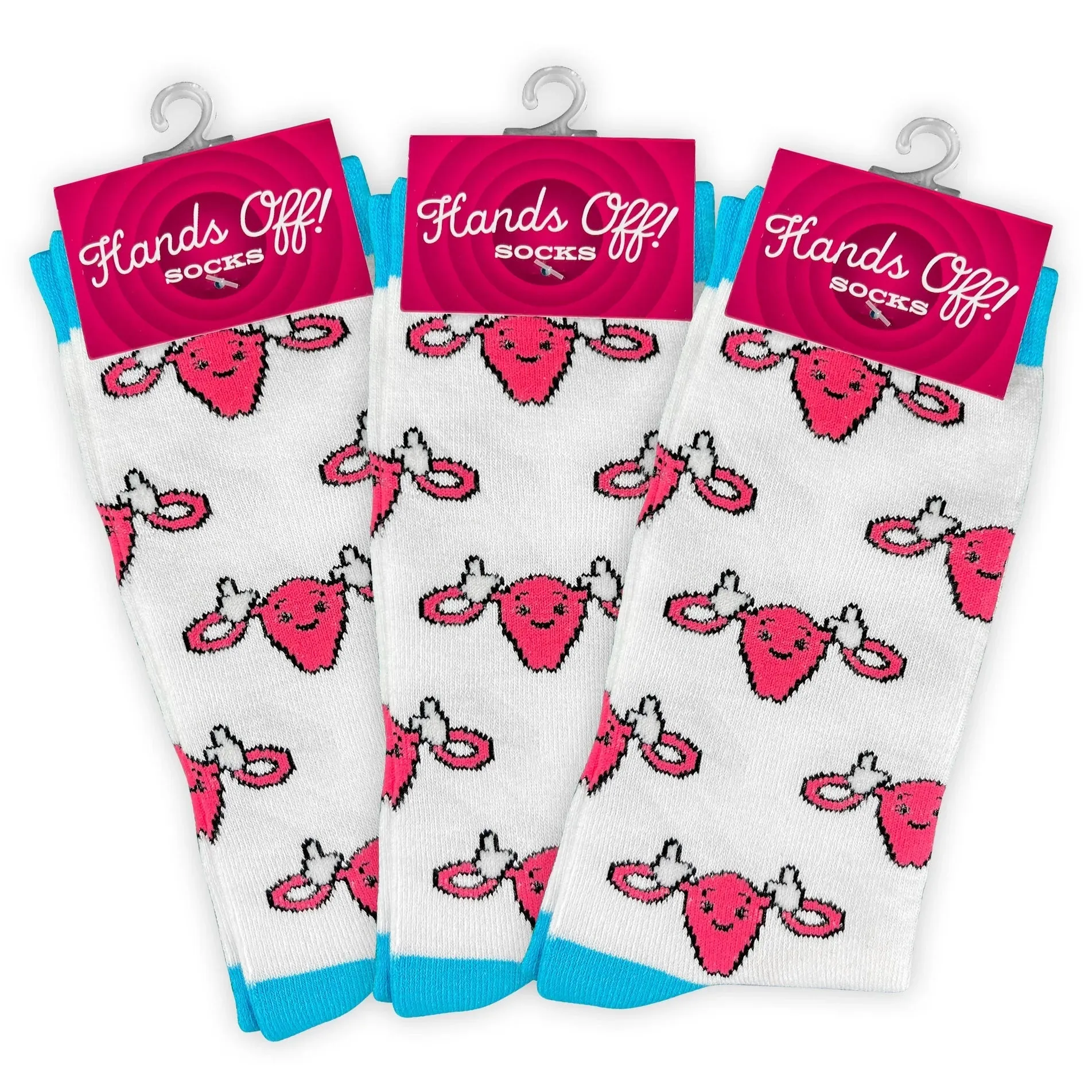 Hands Off Crew Socks