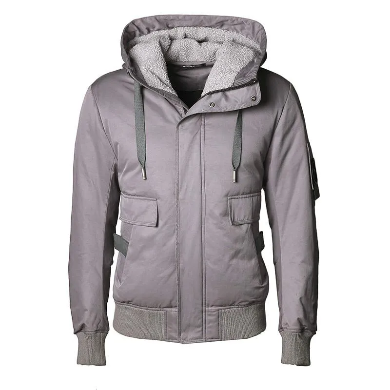 Men's Warm Hooded Down Jacket