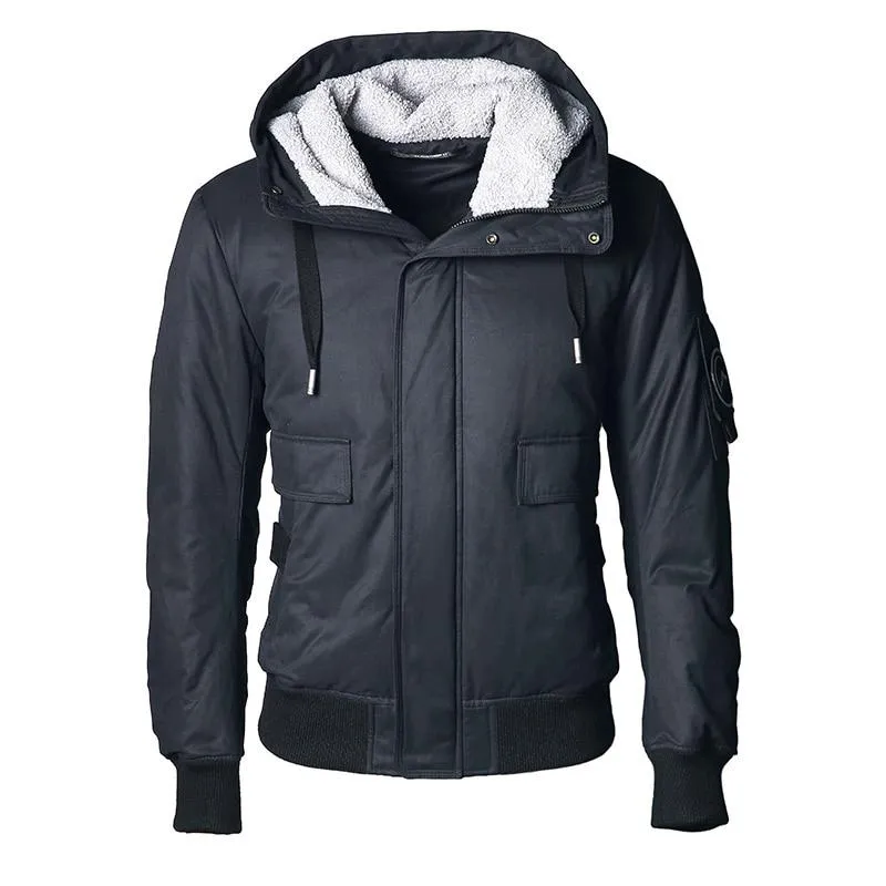 Men's Warm Hooded Down Jacket