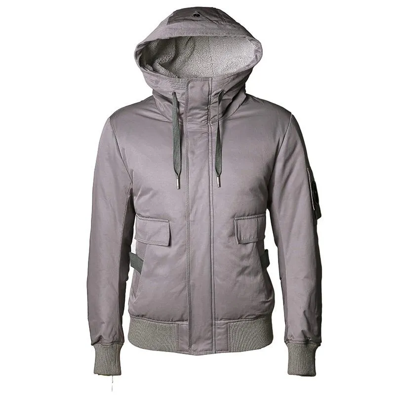 Men's Warm Hooded Down Jacket