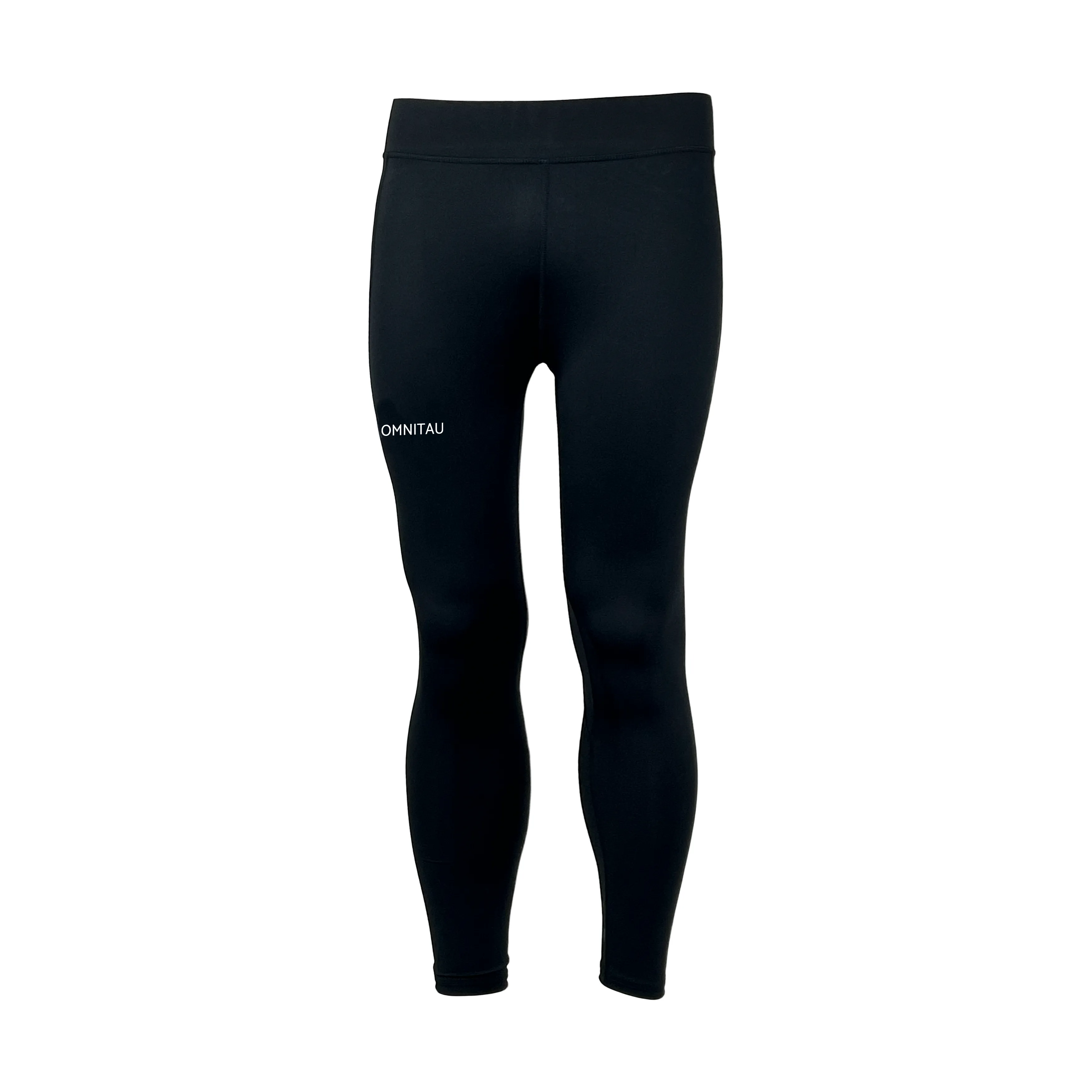 Omnitau Kid's Team Sports Breathable Full Length Training Leggings - Black