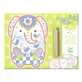 Wild Animals Coloring Kit