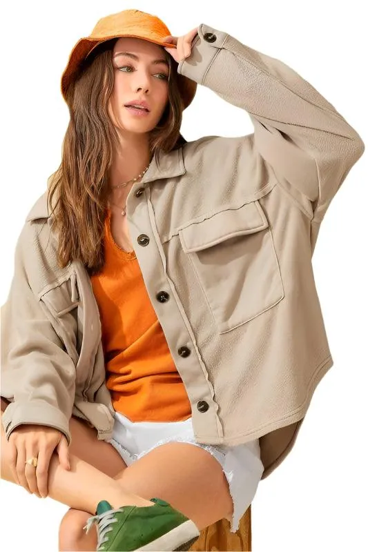 Women's Button Down Matilda Jacket